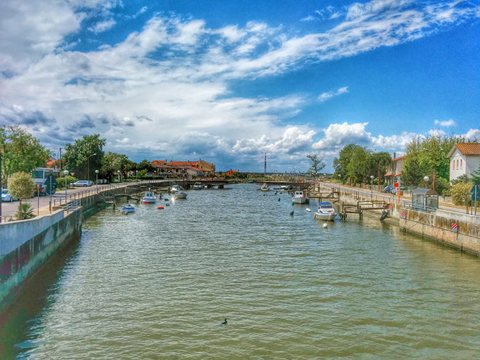 Wasserkanal in Casal Borsetti