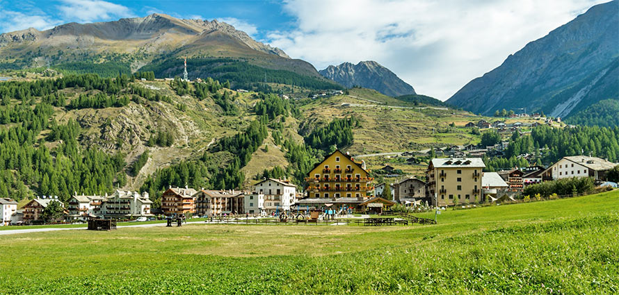 Panorama von Cogne