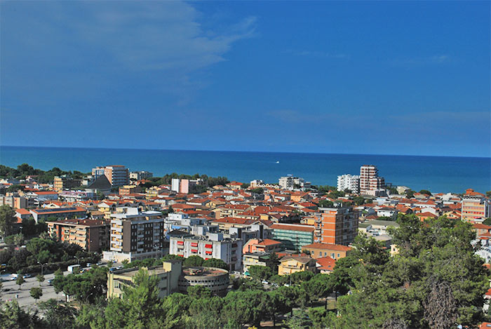 Panorama von Giulianova 