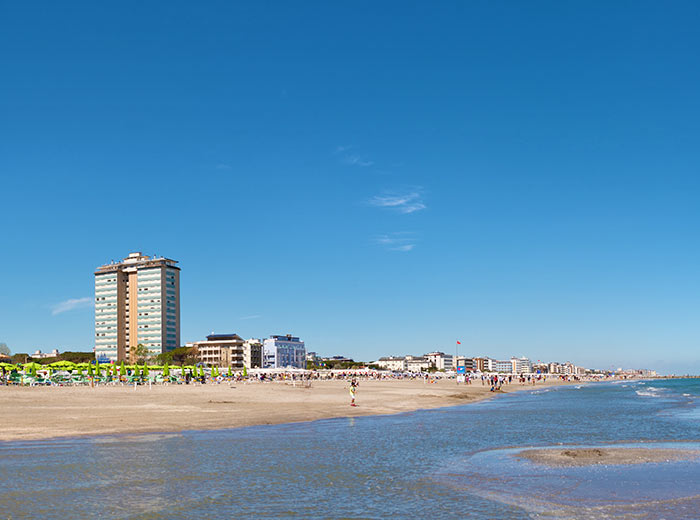 Strand von Milano Marittima