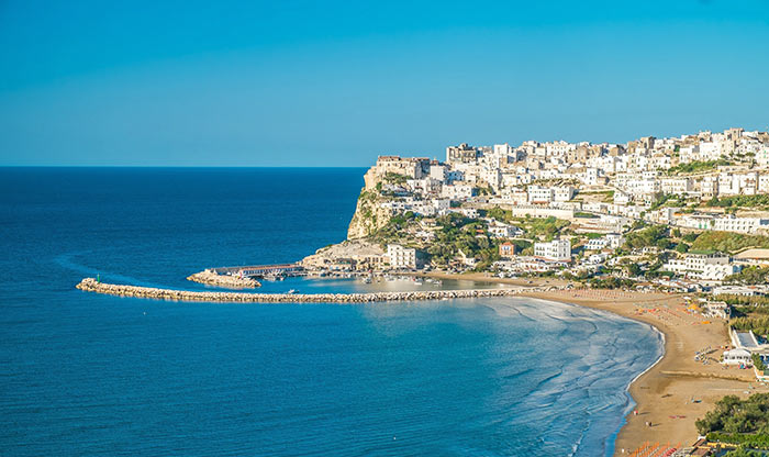 Panorama von Peschici