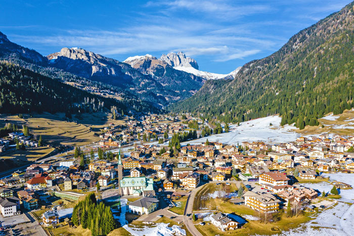 Winter in Pozza di Fassa 