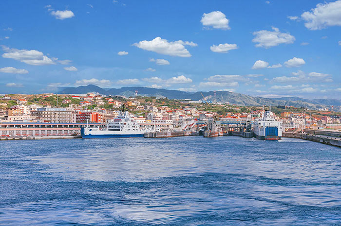 Panorama von Reggio di Calabria 