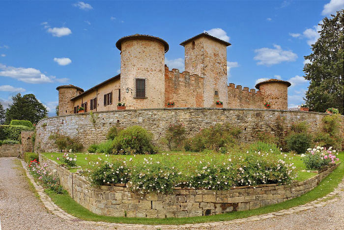 Castello di Gabbiano in San Casciano in Val di Pesa 