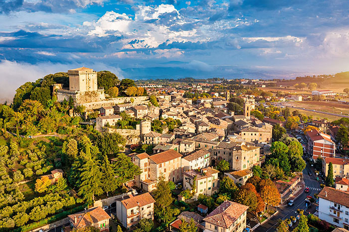 Panorama von Sarteano