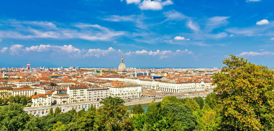 Panorama von Turin