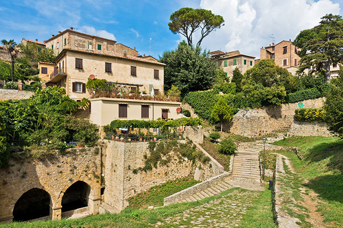 Stadtpanorama von Volterra