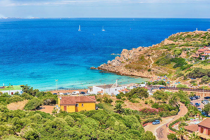 Panorama von Santa Teresa Gallura 