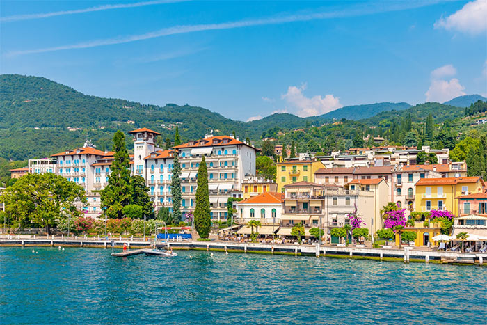 Panorama von Gardone Riviera 