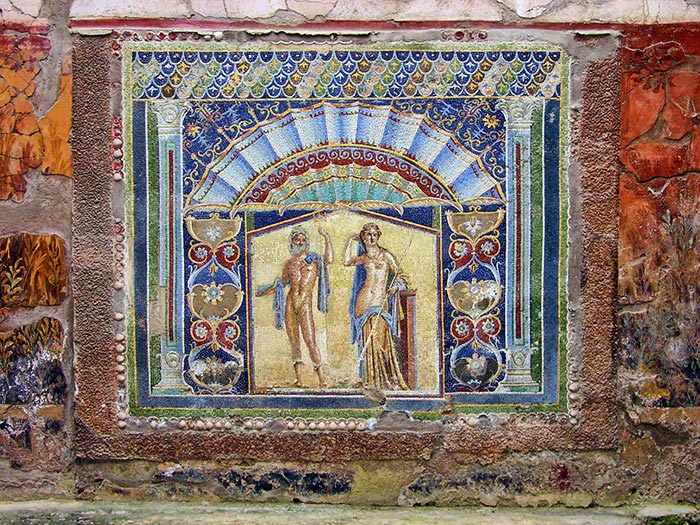 Herculaneum - Mosaik 