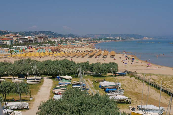 Strand von Pescara