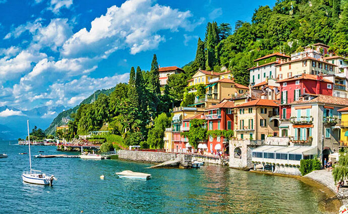 Varenna in der Lombardei