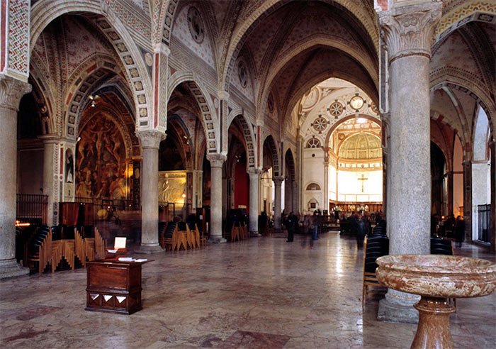 Santa Maria delle Grazie in Mailand - Innenraum