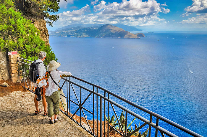 Wandern auf Capri 