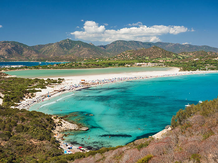 Sardinien Strände - Spiaggia di Porto Giunco 