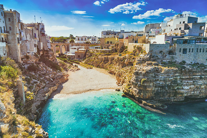 Cala Porto in Polignano a Mare