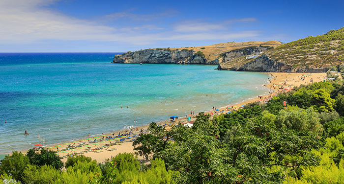 Baia di San Nicola in Peschici 