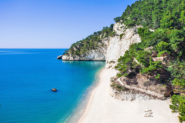 Top Apulien Strände - Spiaggia Baia delle Zagare