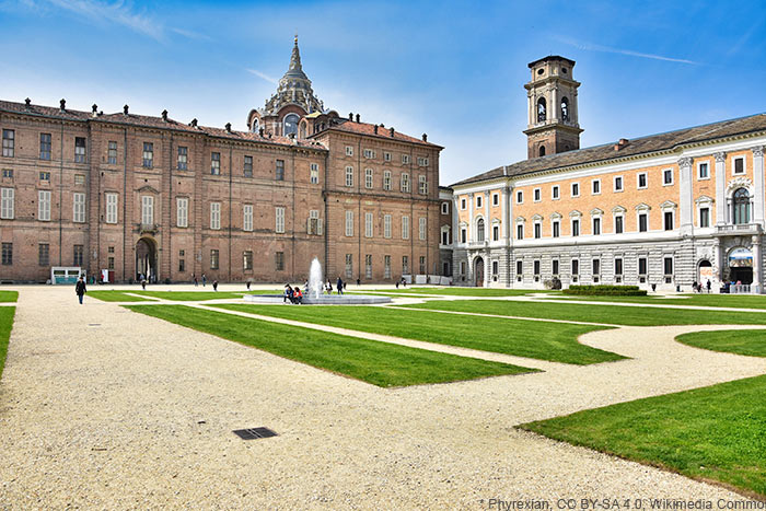 Palazzo Reale Turin - die Schlossgärten (Giardini Reali)